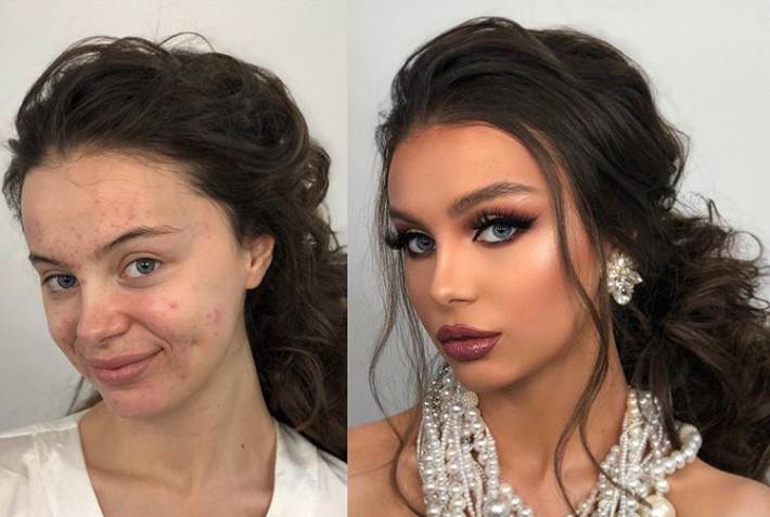 Neverovatne transformacije žena pre i posle šminkanja