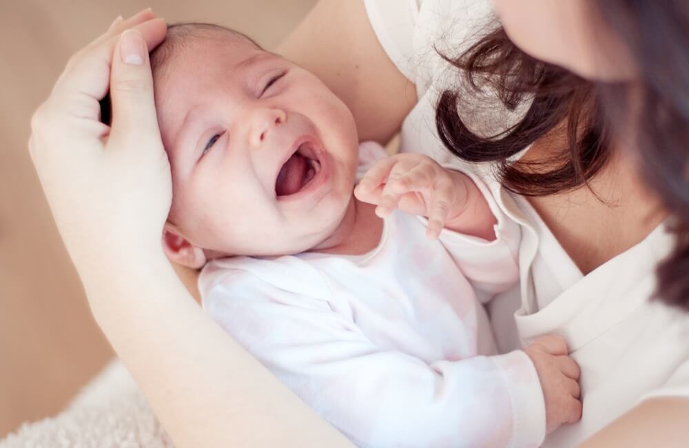 Genijalan trik za smirivanje uplakane bebe