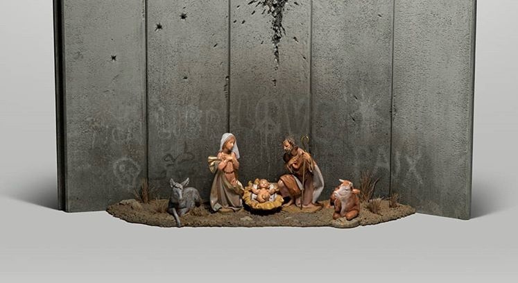 Novo Benksijevo delo prikazuje „modifikovano“ rođenje Isusa