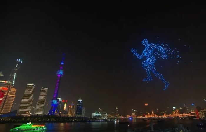 2000 dronova napravilo spektakl na nebu iznad Šangaja