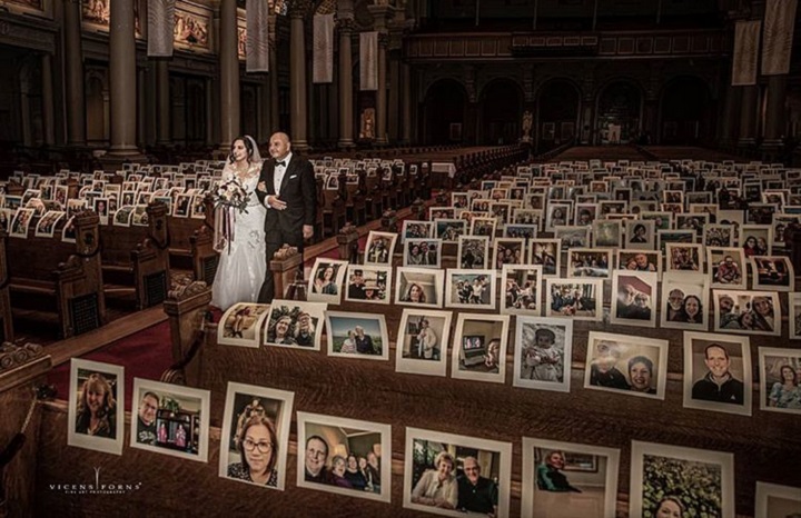 Fotografije najzanimljivijih venčanja koja su održavana u vreme koronavirusa