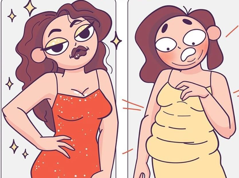 Stripovi koji na smešan način prikazuju kako izgledaju svakodnevni ženski problemi