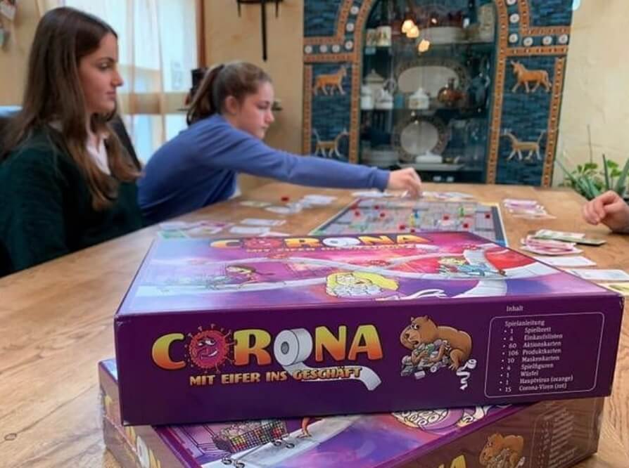 Četiri sestre u karantinu smislile društvenu igru „Korona“!