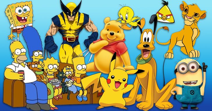 Da li znate zašto je većina likova iz crtanih filmova žute boje?