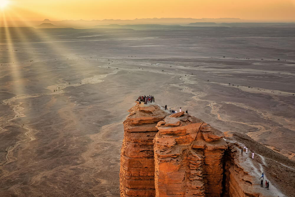 Ova ivica sveta je fascinantna! Arabijska visoravan sa velelepnim pogledom na pustinju