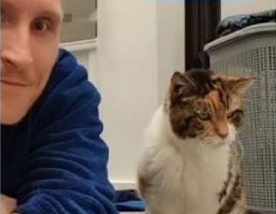 22 godine prijateljstva – Aleksandar i njegova mačka su pravi drugari