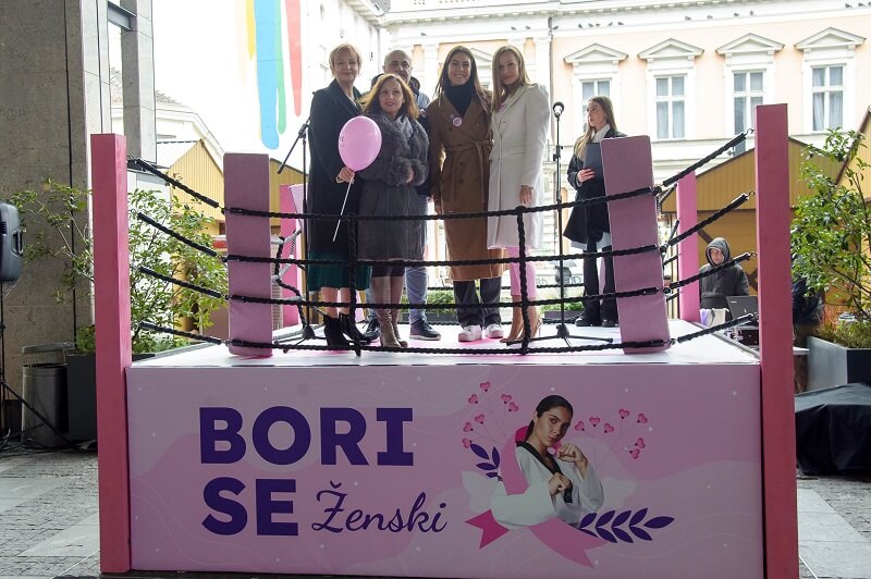 Nastavak kampanje „Bori se ženski“ – Milica Mandić podržala borbu protiv karcinoma dojke