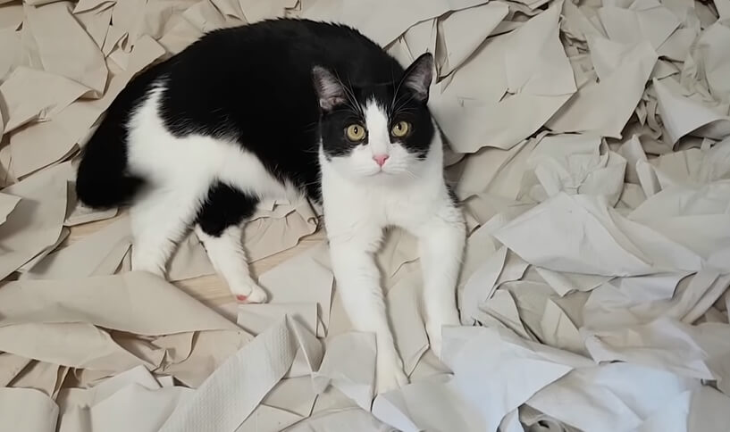 Neizmerna sreća – mačak presrećan zbog jedne čudne stvari koju je njegov vlasnik uradio za njega