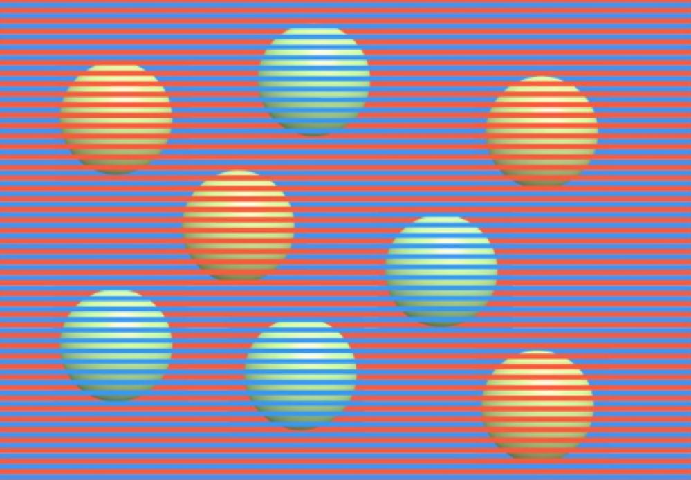 Optička iluzija zaludela je ljude – da li su kuglice iste ili različite boje?