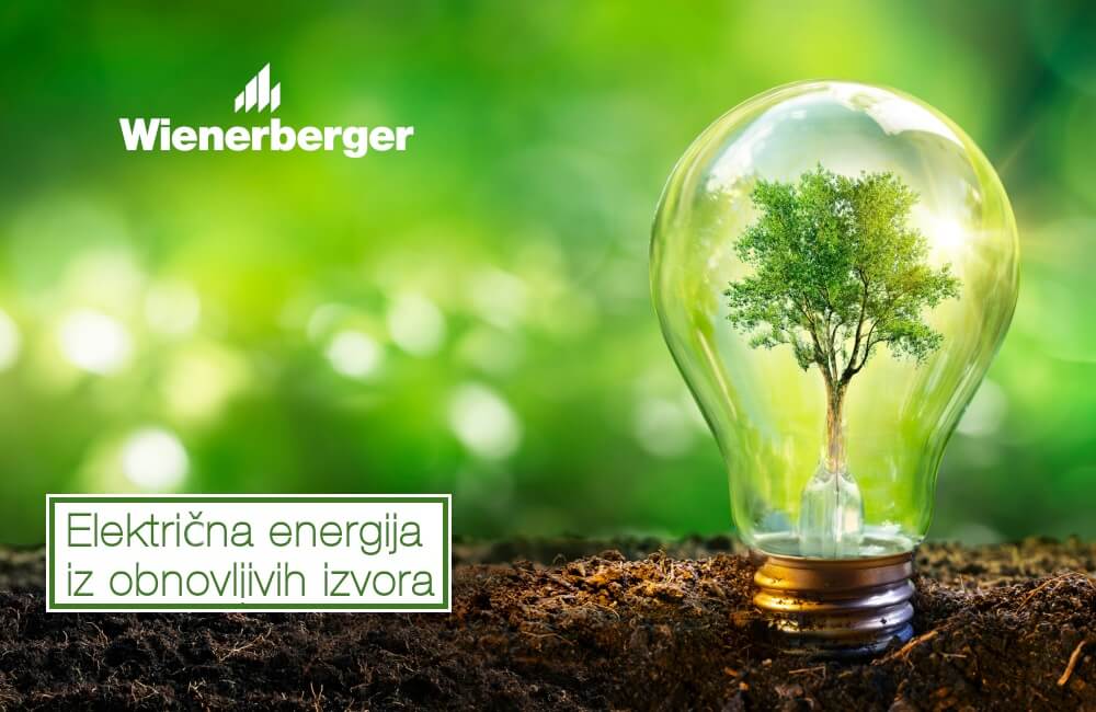 Električna energija iz obnovljivih izvora – Wienerberger na strani prirode