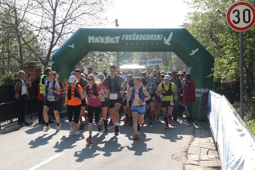 Održan MaxBet 46. Fruškogorski maraton – manifestaciju posetilo 10 hiljada ljudi