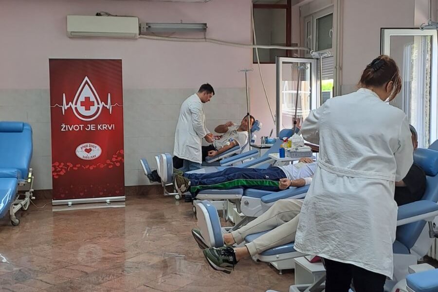 Život je krv – 20 dana akcije dobrovoljnog davanja krvi