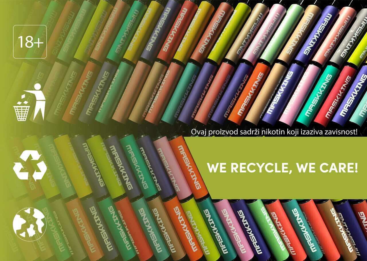 Ekološka održivost: Nastavlja se reciklaža iskorišćenih vejp uređaja
