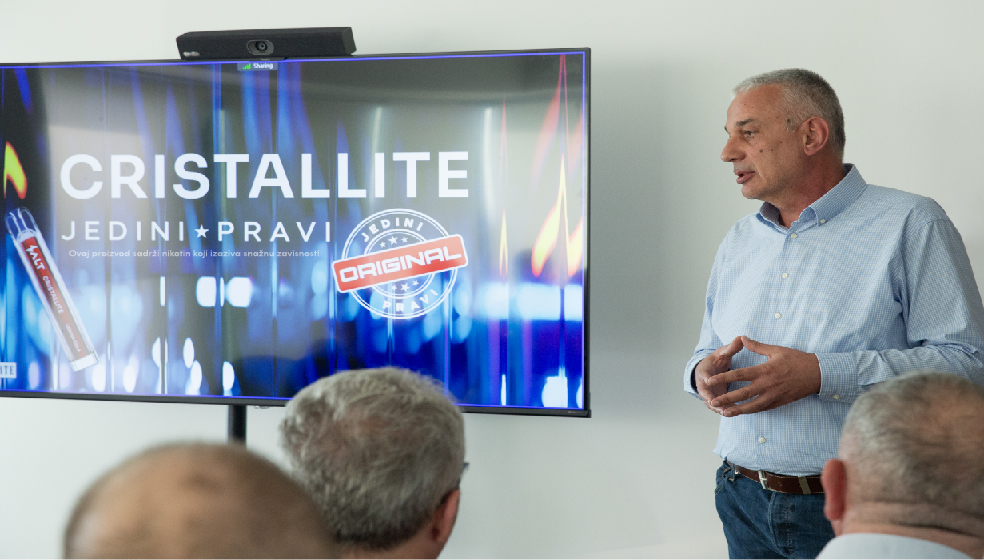 CRISTALLITE – Novo strateško partnerstvo kompanija Wingate i Beokolp