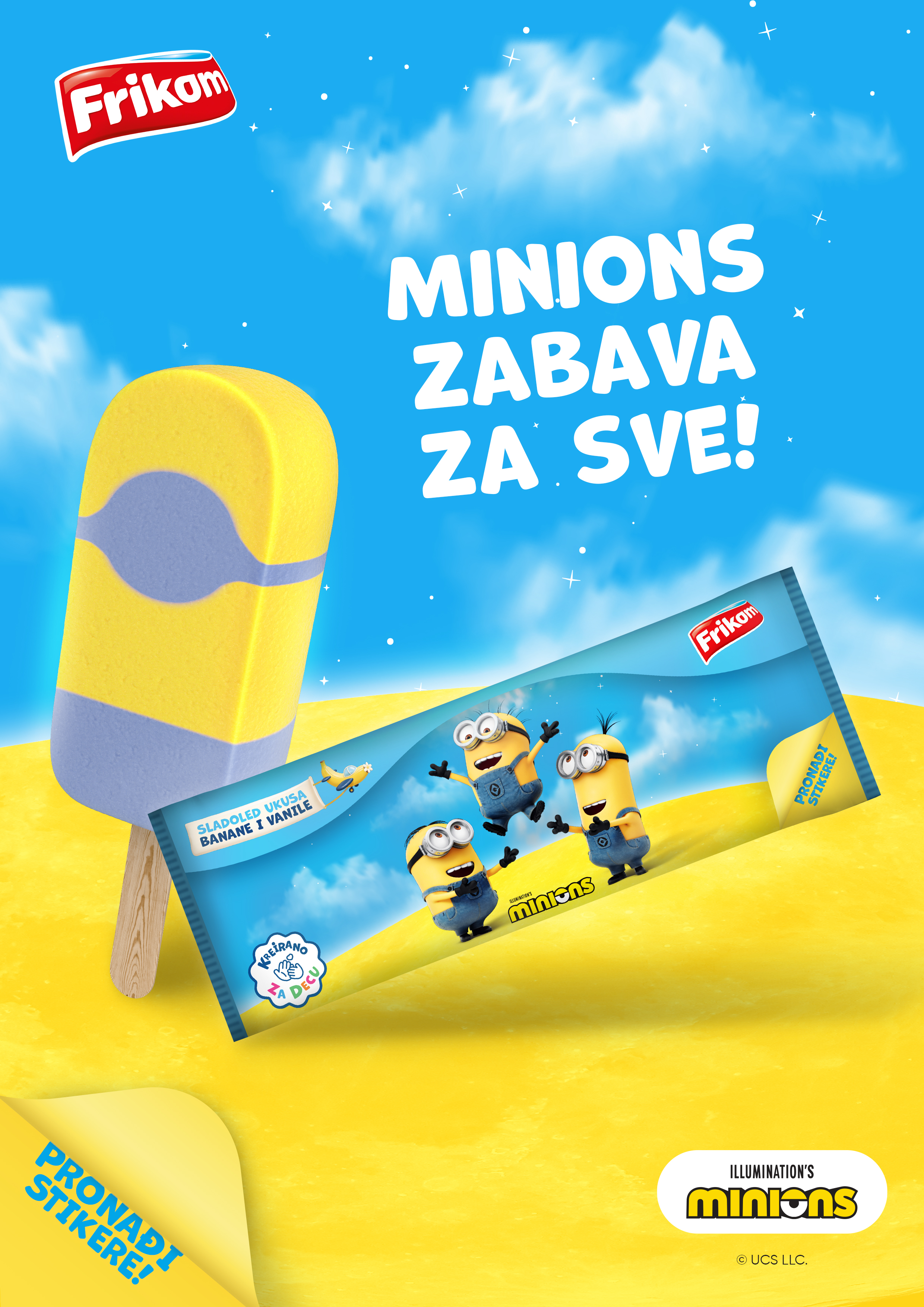 MINIONS donosi najslađu avanturu leta: novi Minions sladoled osvaja male i velike obožavaoce